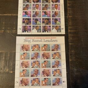 Legends of American Music Series Stamps - Multicolor